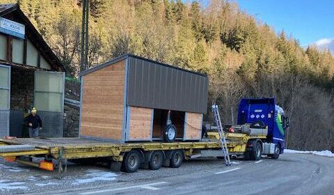 Abri chevaux mobile sur roues